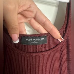 Bodycon Jumpsuit Wine
